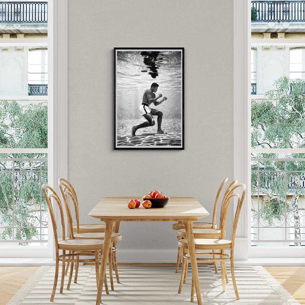 Muhammad Ali dans un intérieur