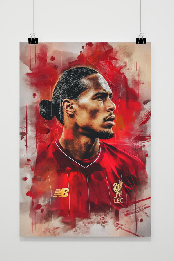 Virgil van Dijk poster