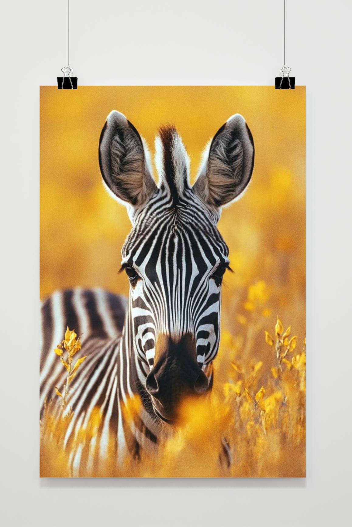 Affiche Zèbre de 25 Artstreet