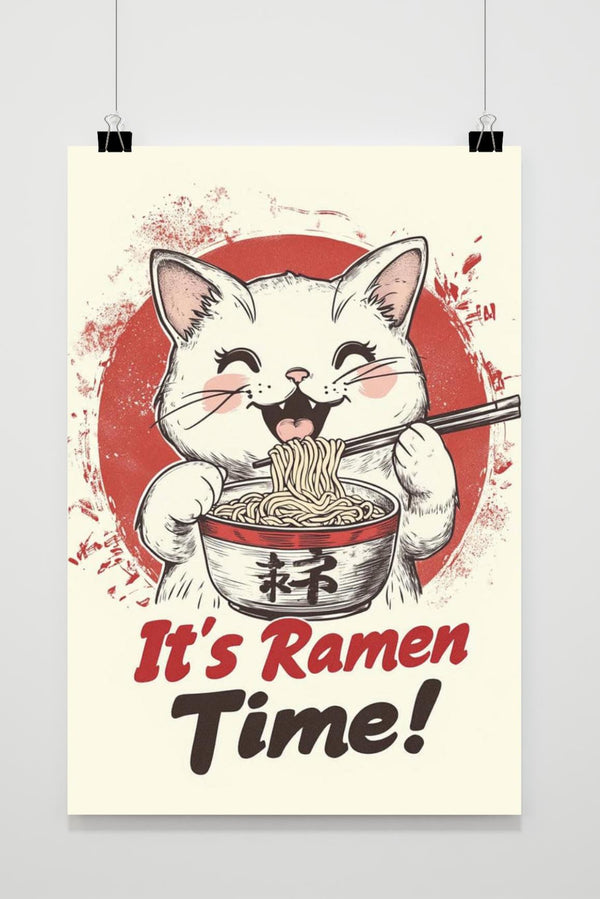Affiche It's Ramen Time