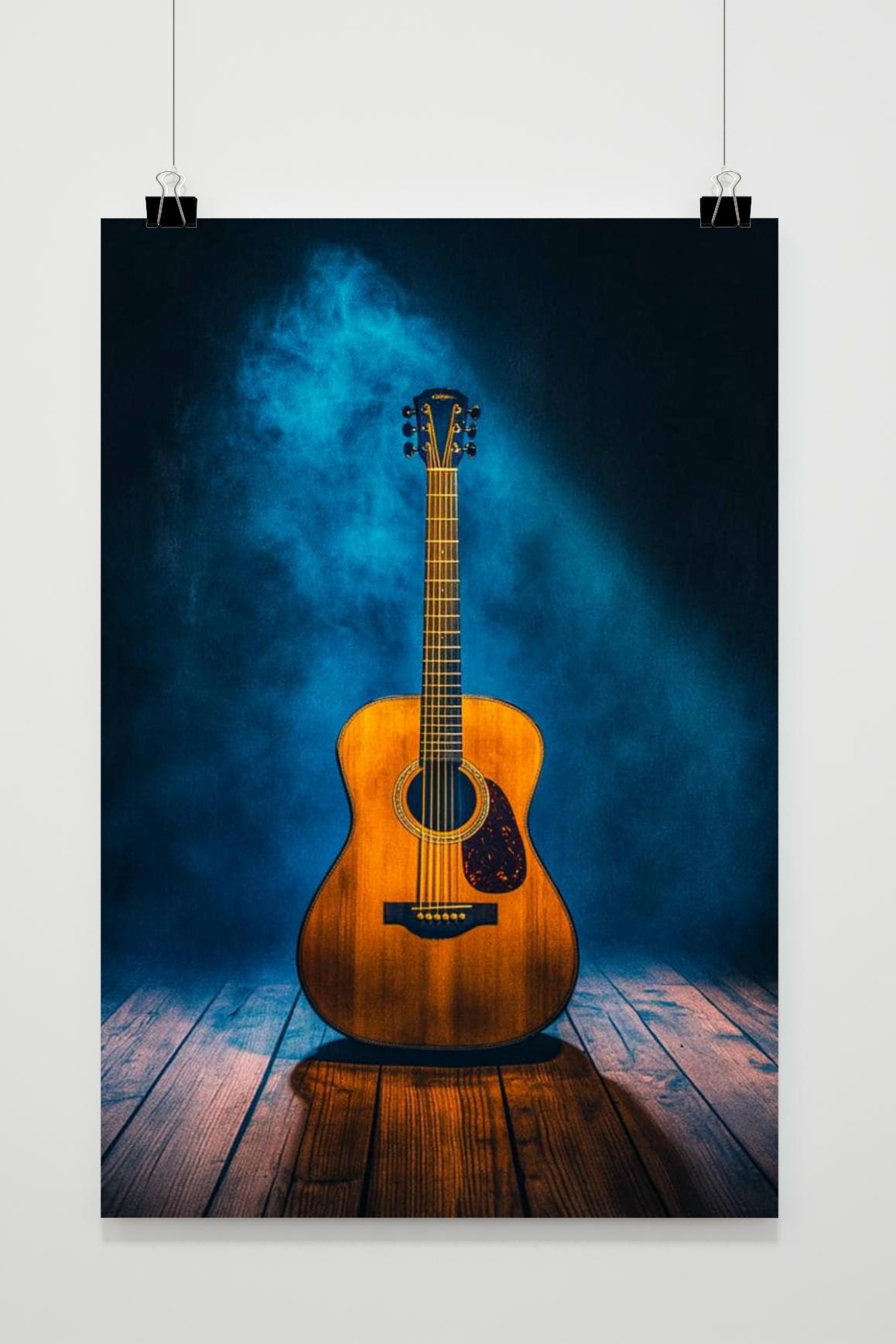 Affiche Guitare de 25 Artstreet