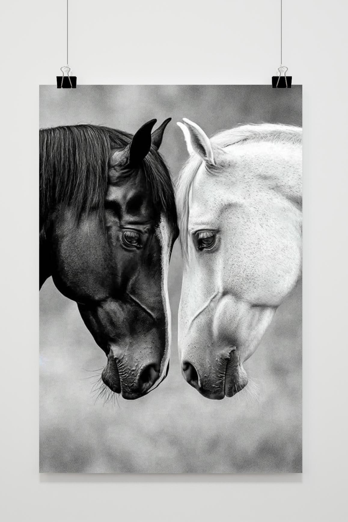 Affiche Chevaux de 25 Artstreet