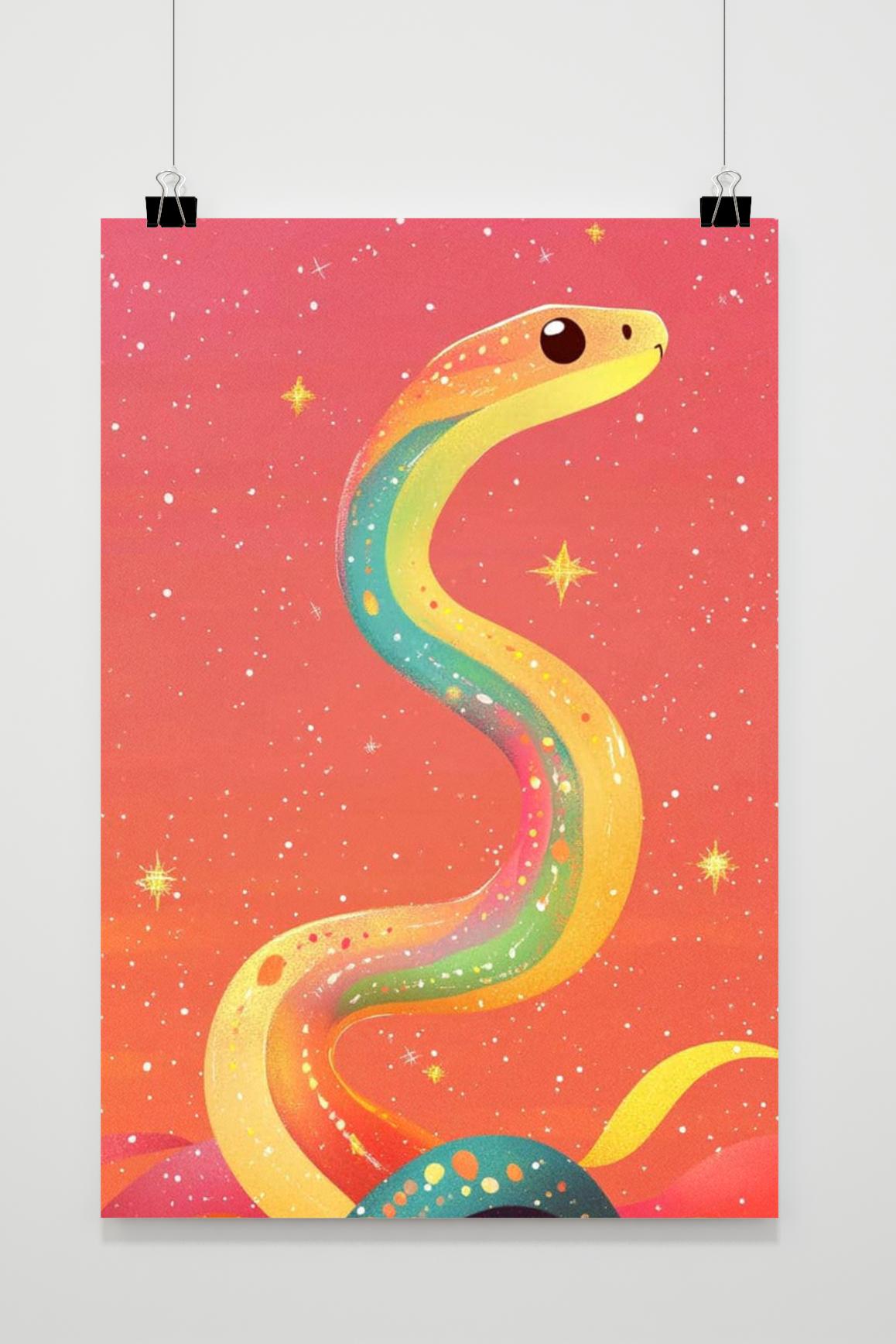 Affiche Serpent de 25 Artstreet