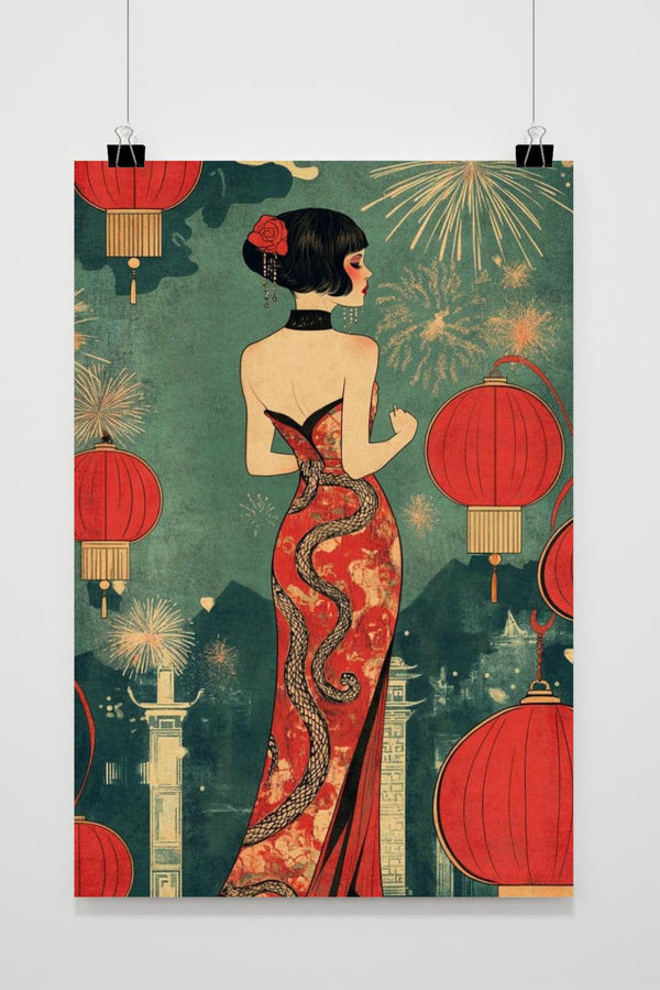 Affiche Femme Orientale
