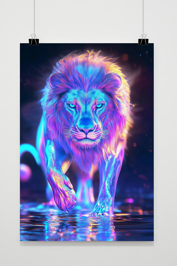 Löwe Poster