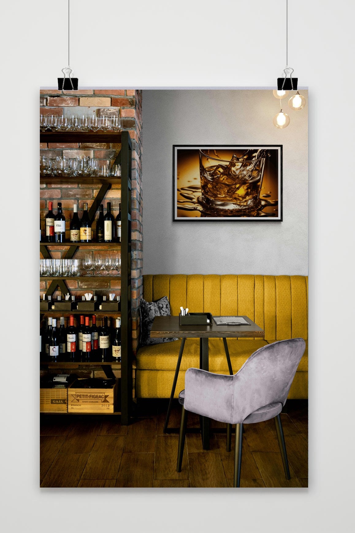 Whiskey Glas Spotlight poster