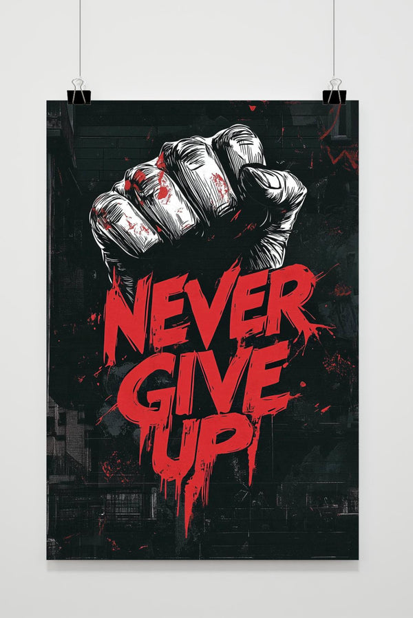 Never Give Up poster