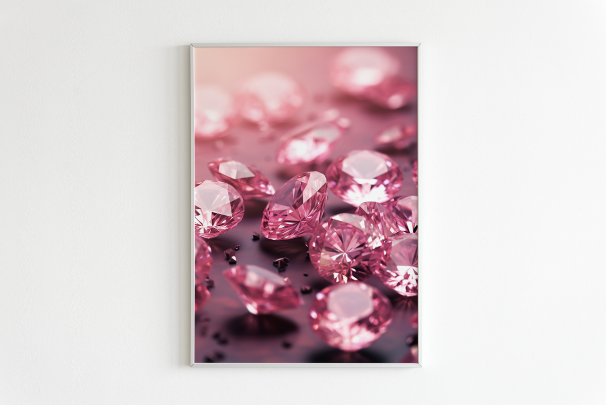 Roze Diamanten en un interior