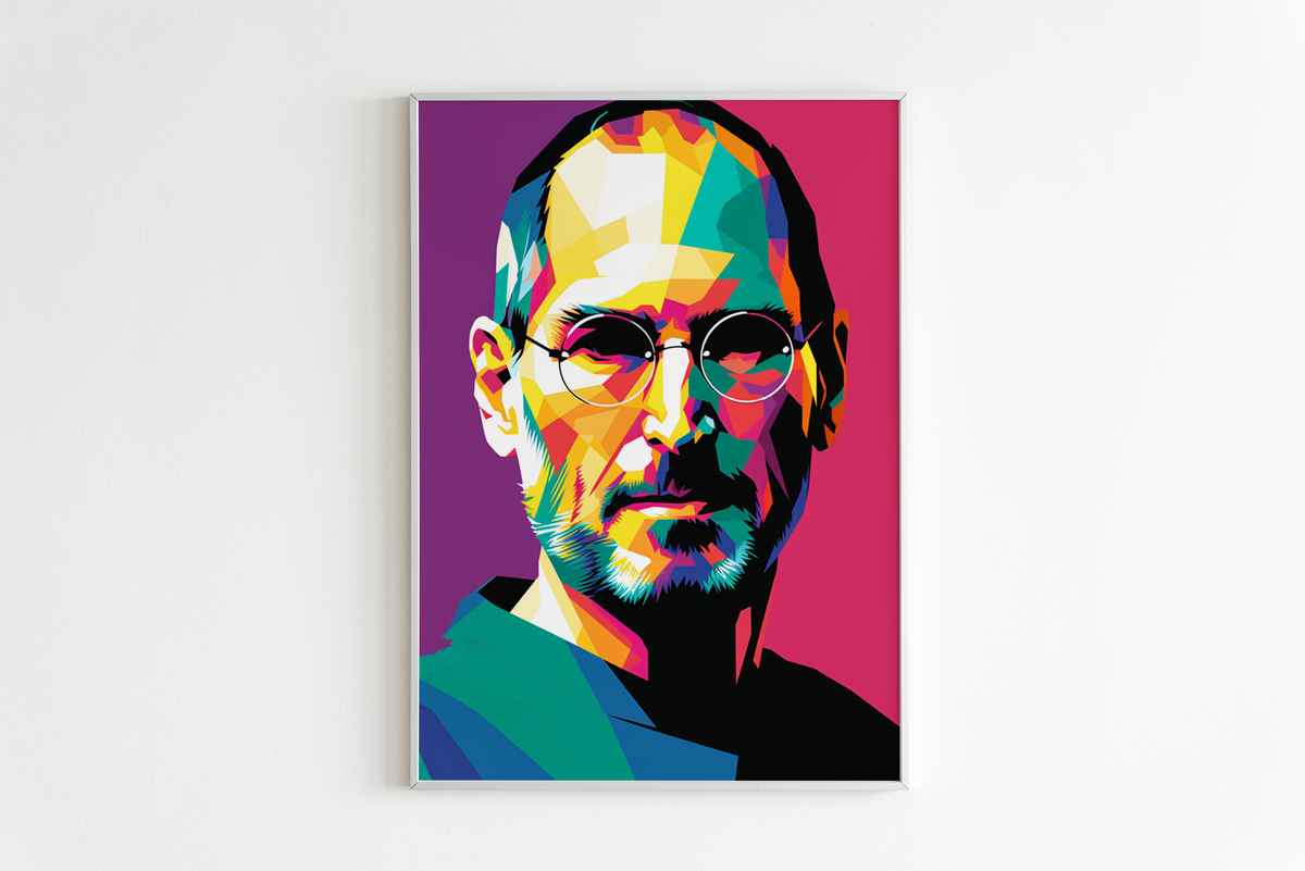 Steve Jobs Pop en un interior