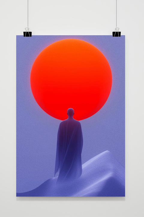 Póster Monje