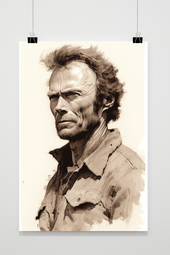 Póster Clint Eastwood