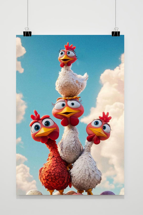 Kippen poster
