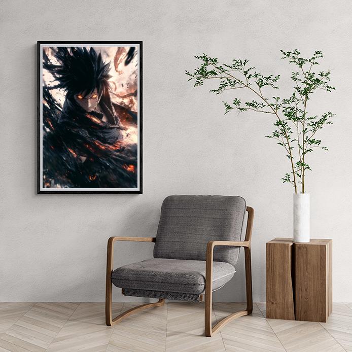 Sasuke Naruto en un interior