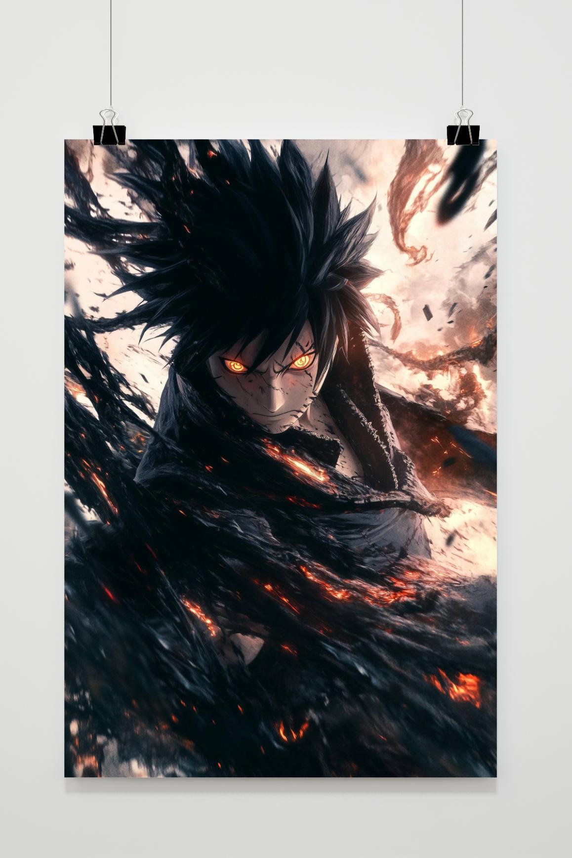 Póster Sasuke Naruto de 25 Artstreet