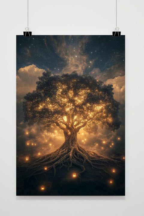 Póster Árbol de la Vida