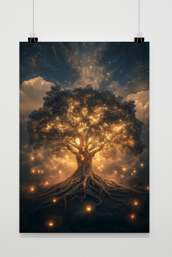 Póster Árbol de la Vida