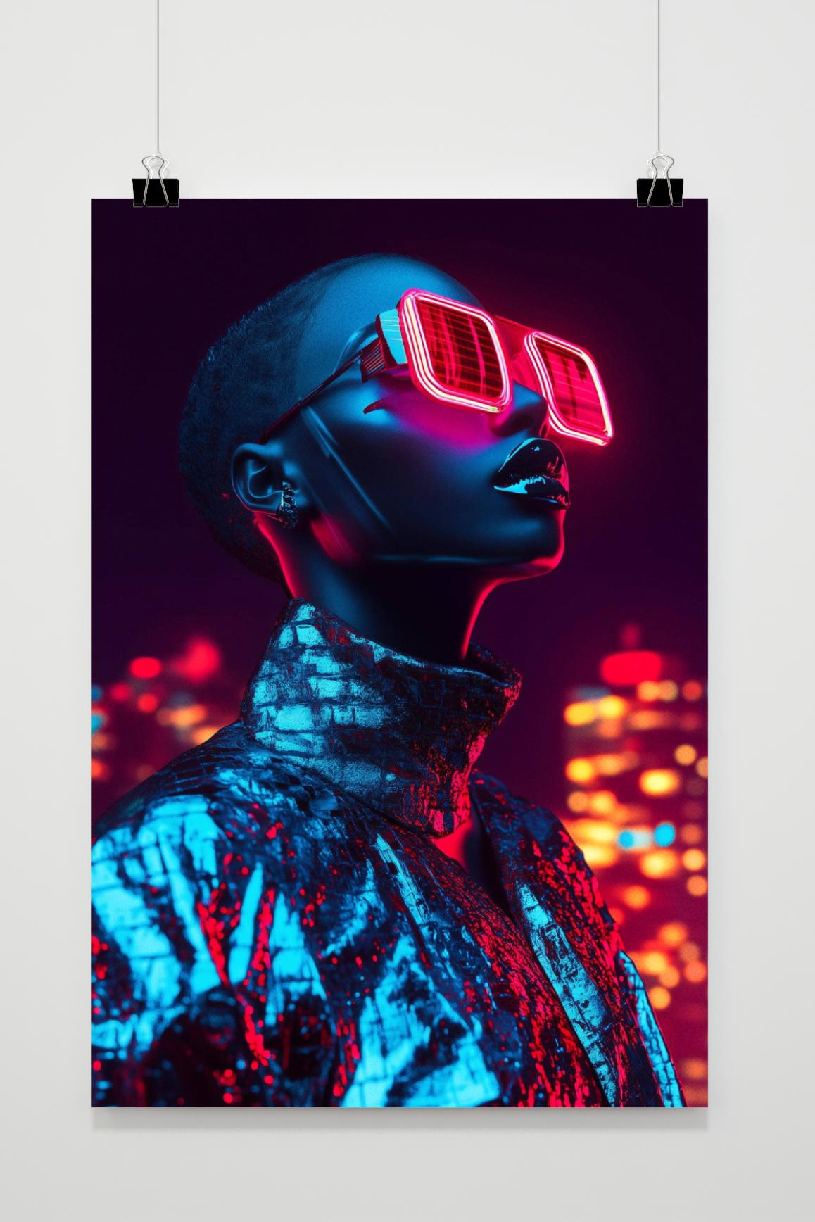 Affiche Mode Futuriste de 25 Artstreet