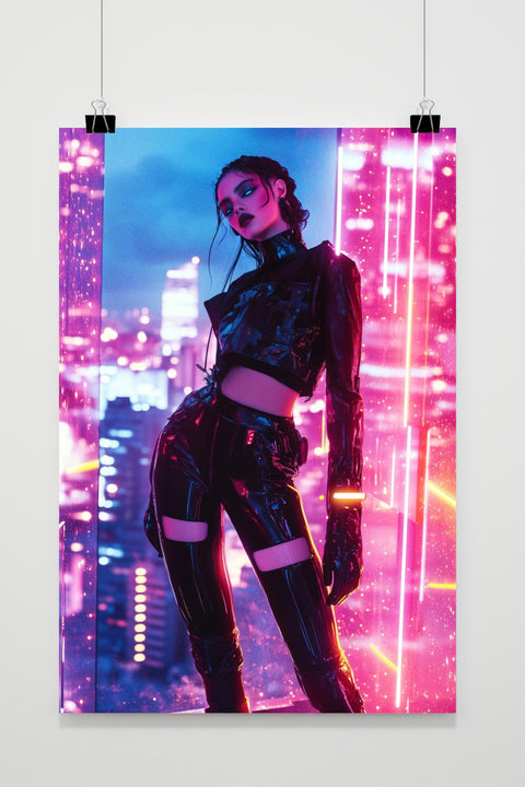 Póster Mujer Moda
