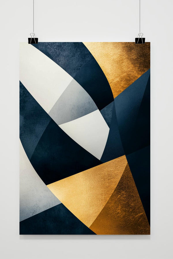 Geometrisch Minimalistisch poster