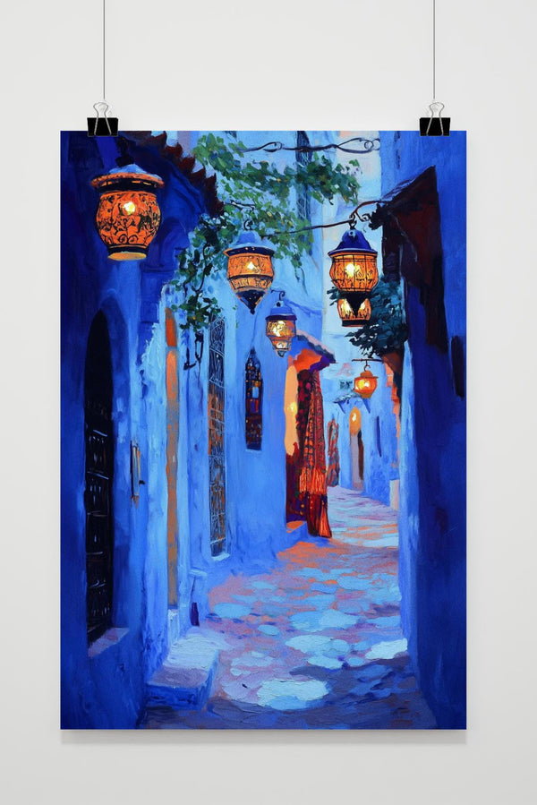 Póster Chefchaouen