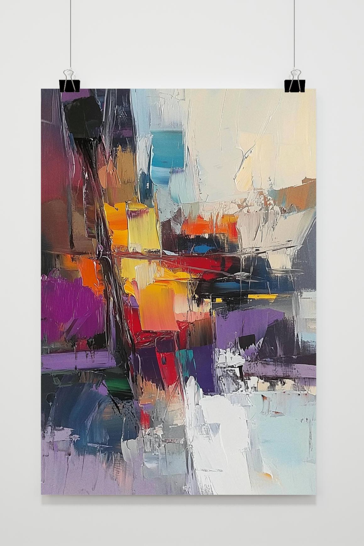 Affiche Aquarelle Abstrait de 25 Artstreet