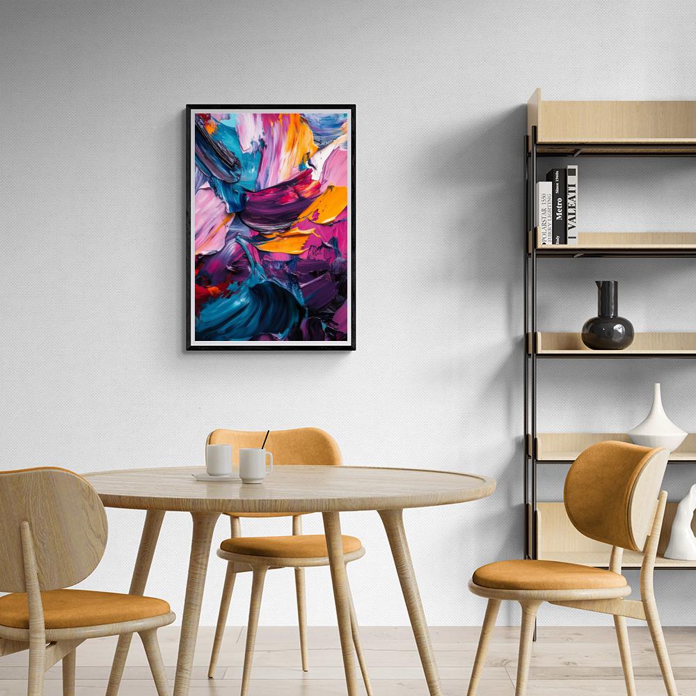 Coups de Pinceau Aquarelle dans un intérieur