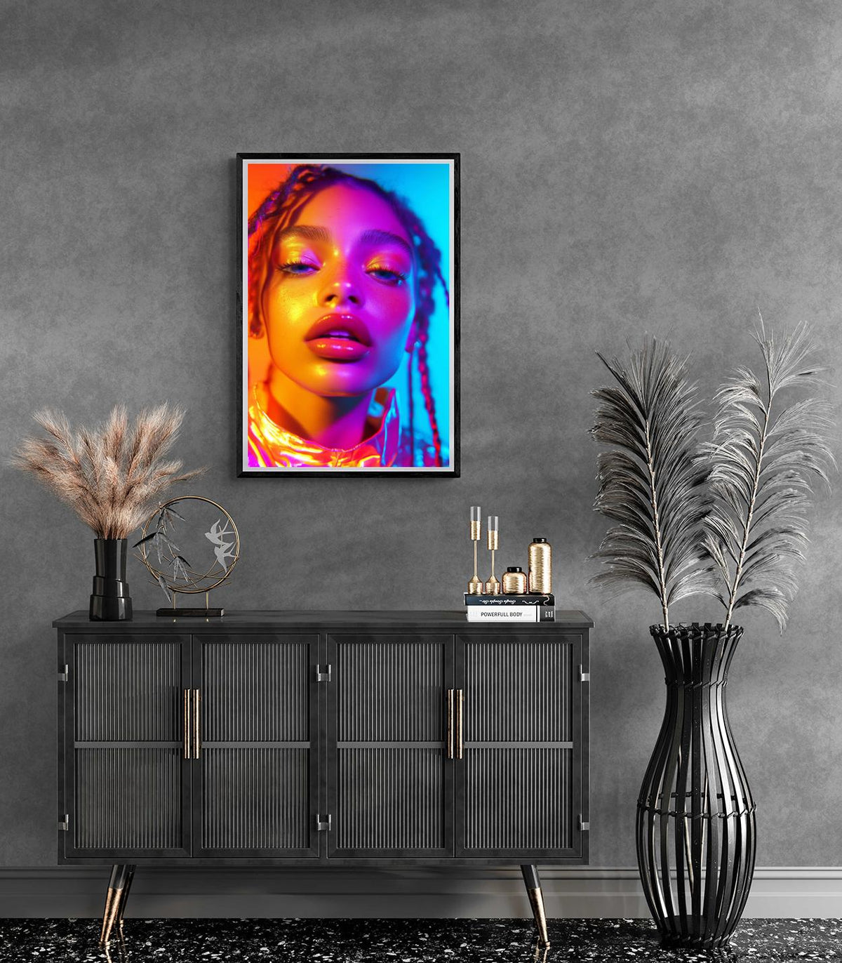 Meisje Portret dans un intérieur