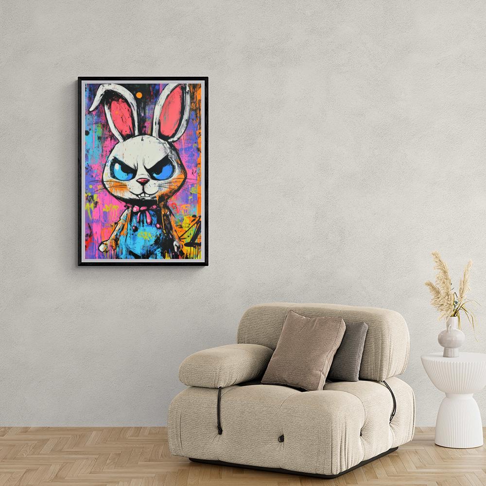 Bad Rabbit en un interior
