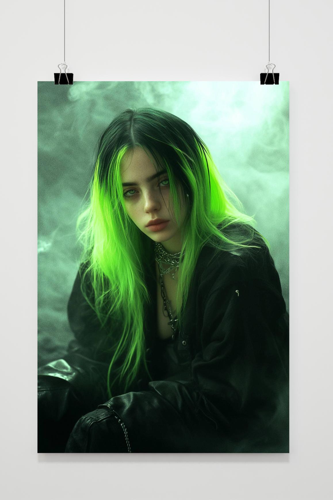 Affiche Billie Eilish de 25 Artstreet