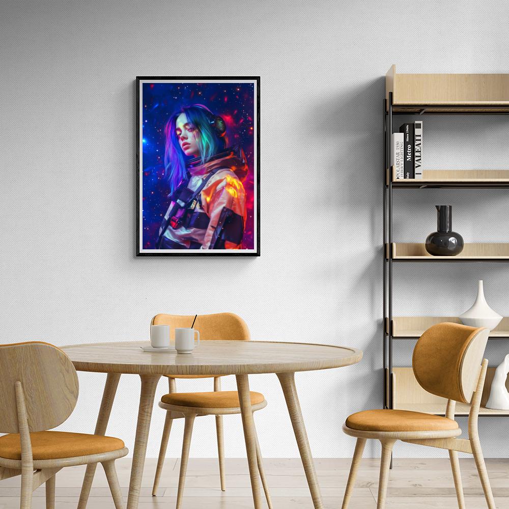 Billie Eilish Mode dans un intérieur