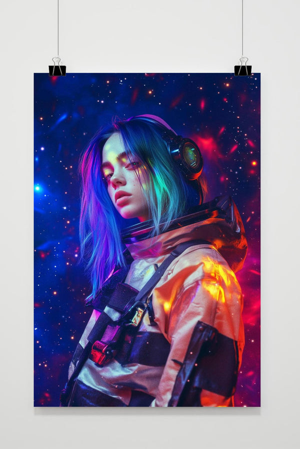 Póster Billie Eilish Moda