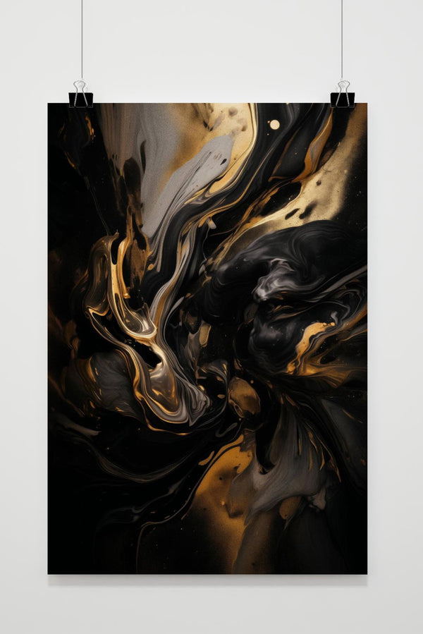 Póster Arte Fluido
