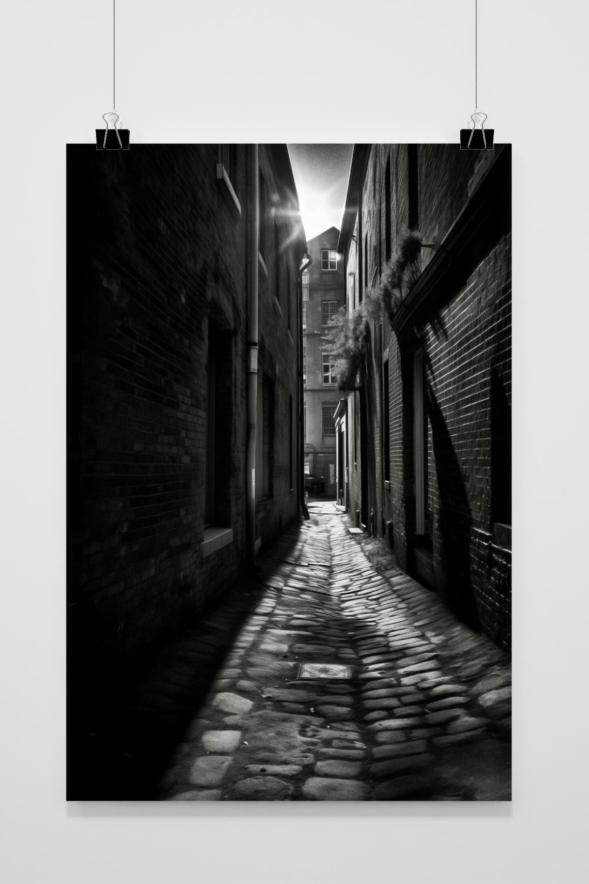 Affiche Ruelle Urbaine de 25 Artstreet