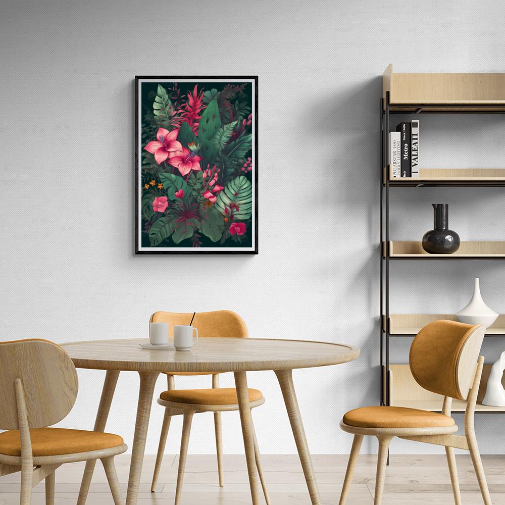 Plantas Tropicales en un interior