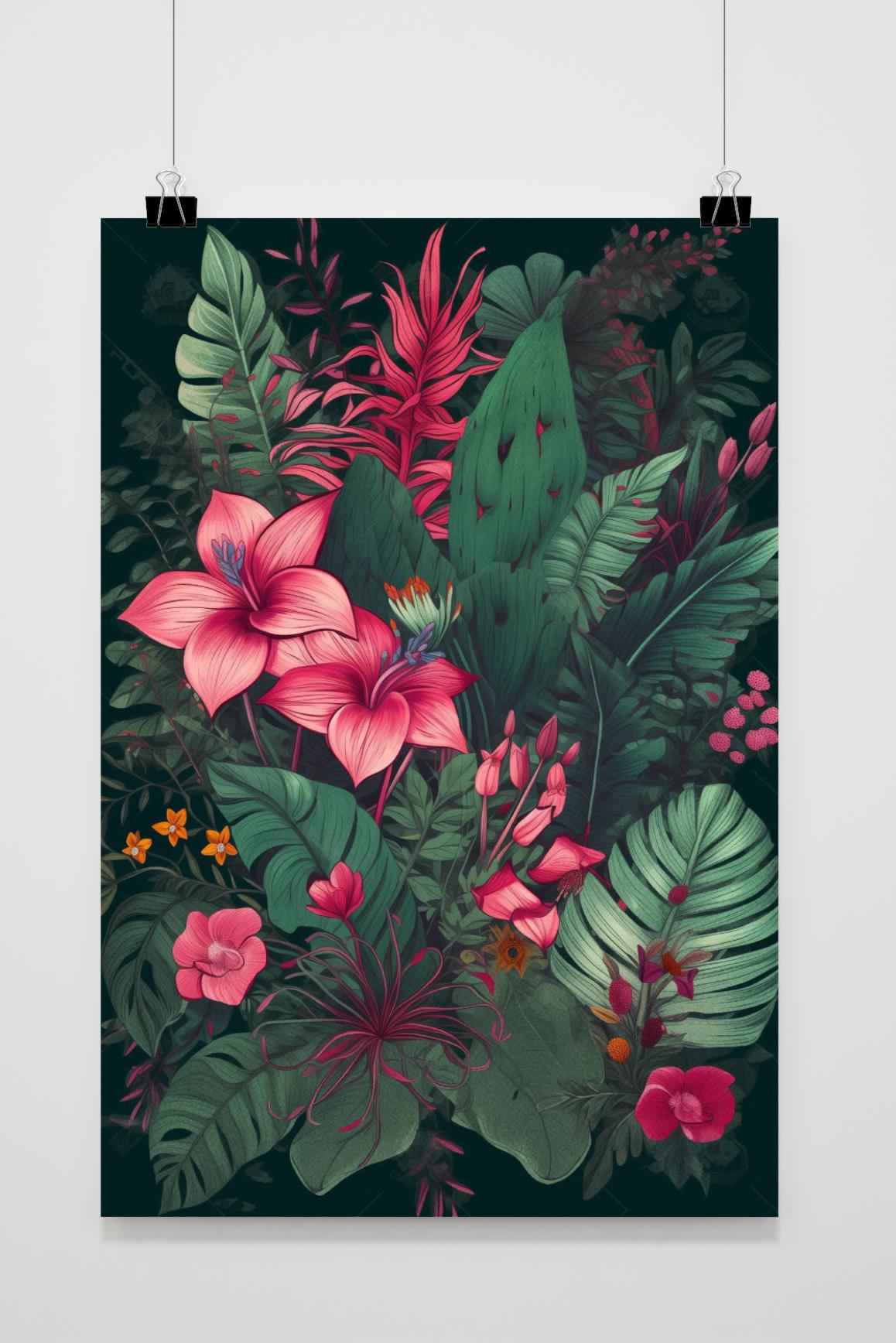 Póster Plantas Tropicales de 25 Artstreet