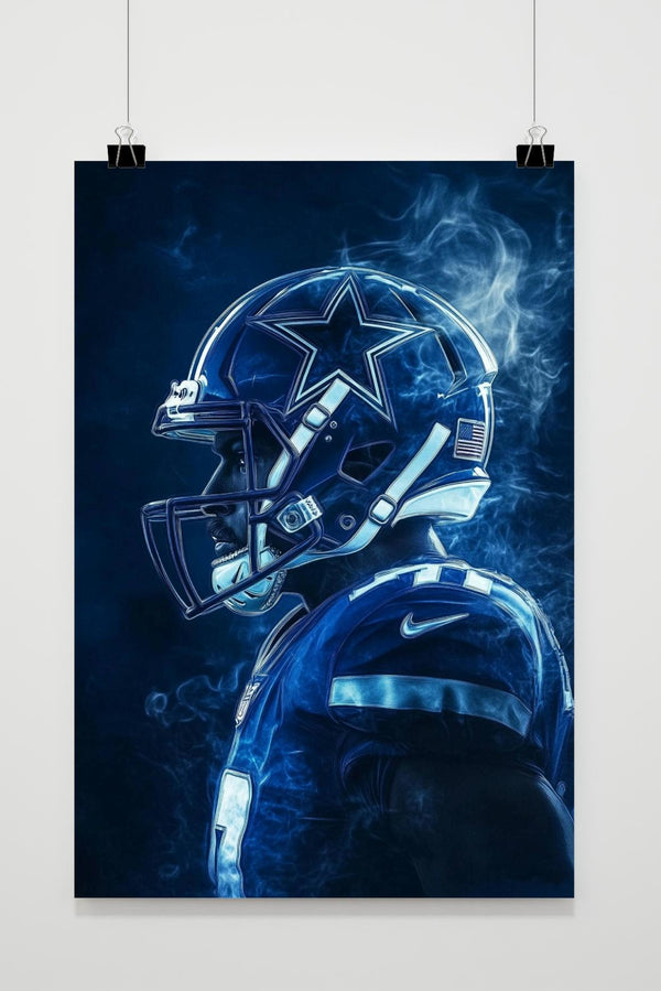 Póster Fútbol Americano Dallas