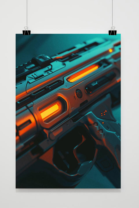 Póster Arma Futurista