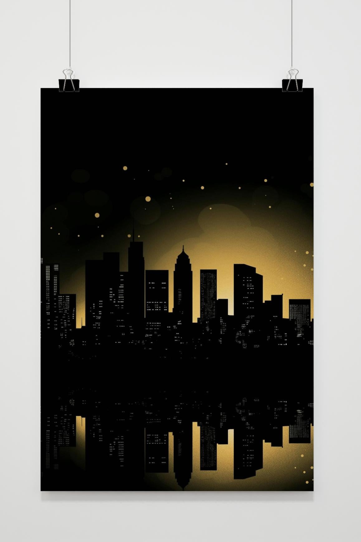 Affiche Skyline Urbaine de 25 Artstreet