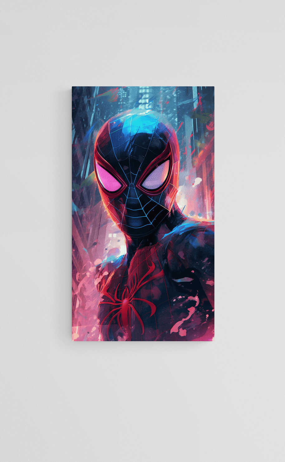 Miles Morales en un interior