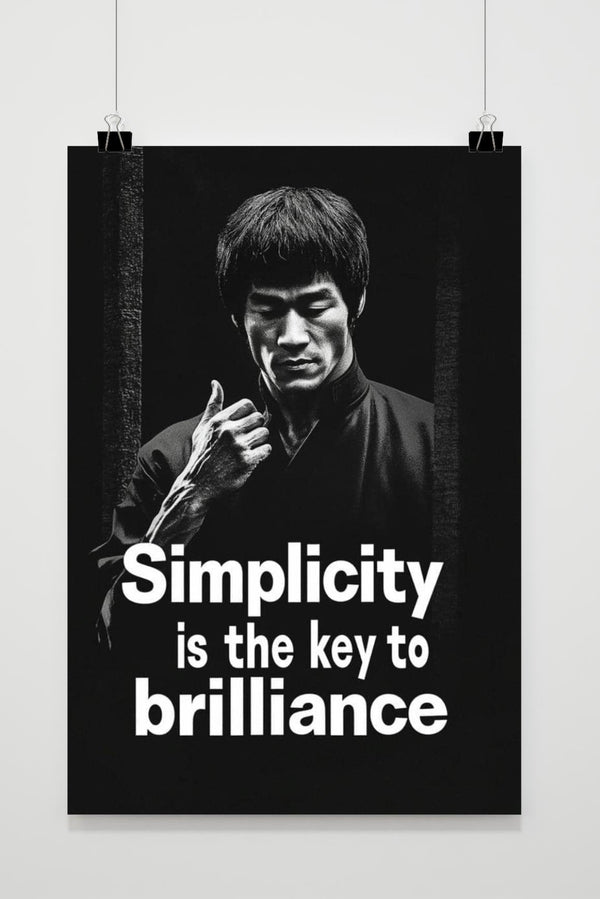 Póster Simplicity