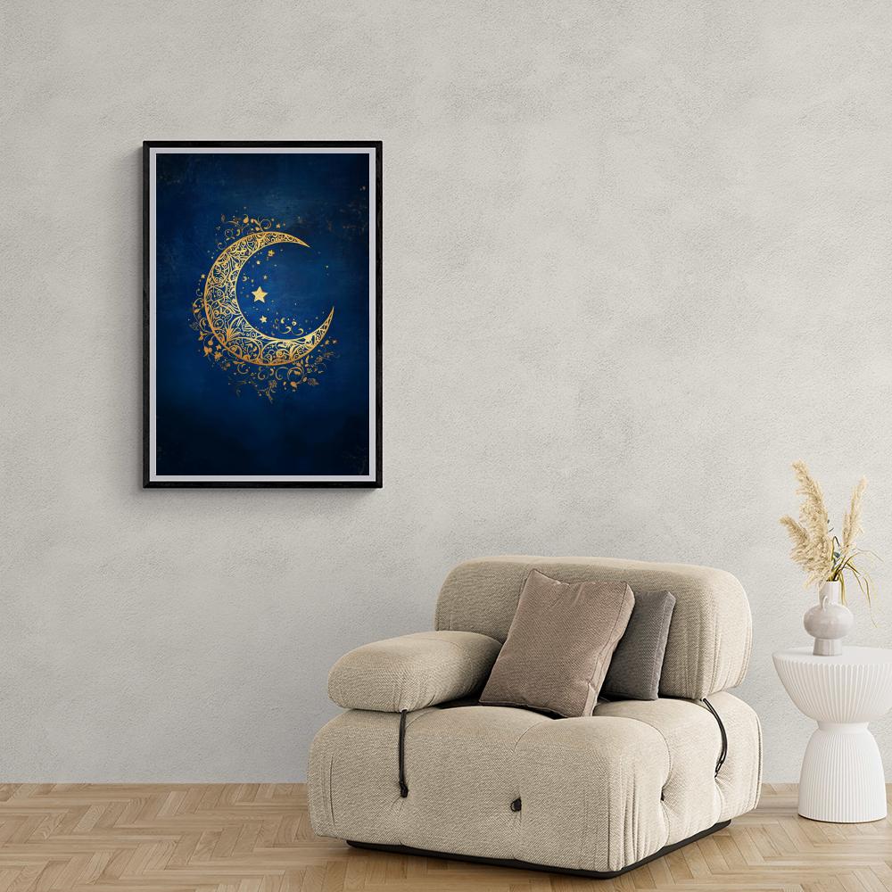 Demi-Lune dans un intérieur