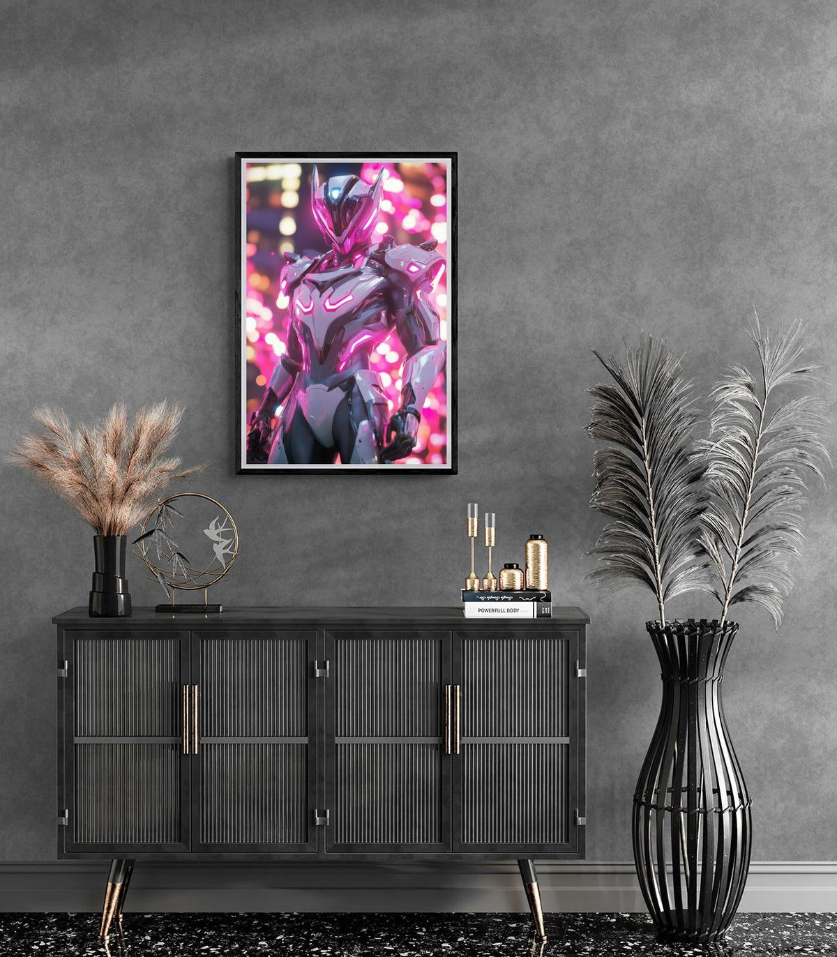 Robot Rose dans un intérieur