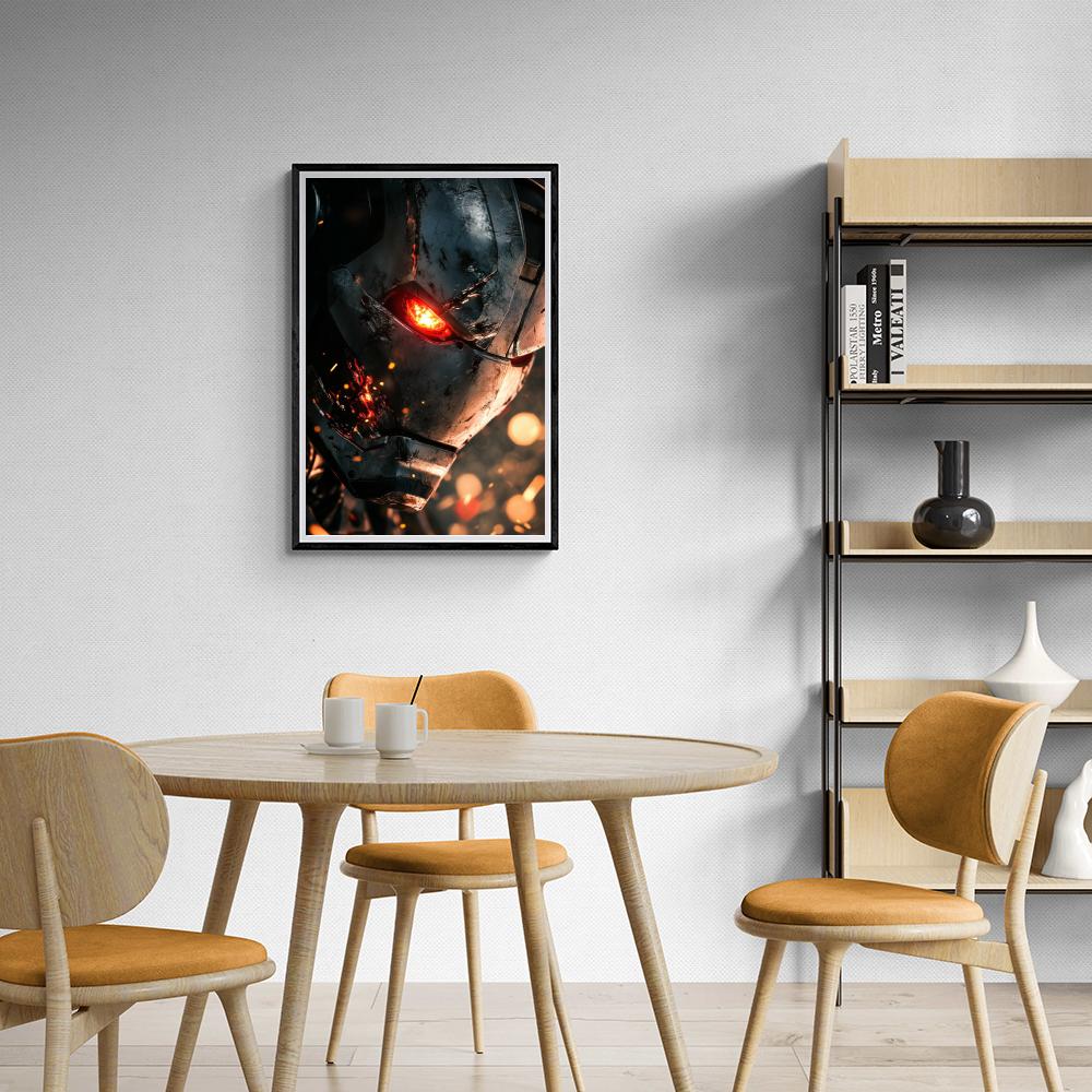 Iron Man dans un intérieur