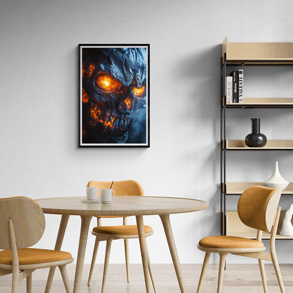 Ghost Rider dans un intérieur