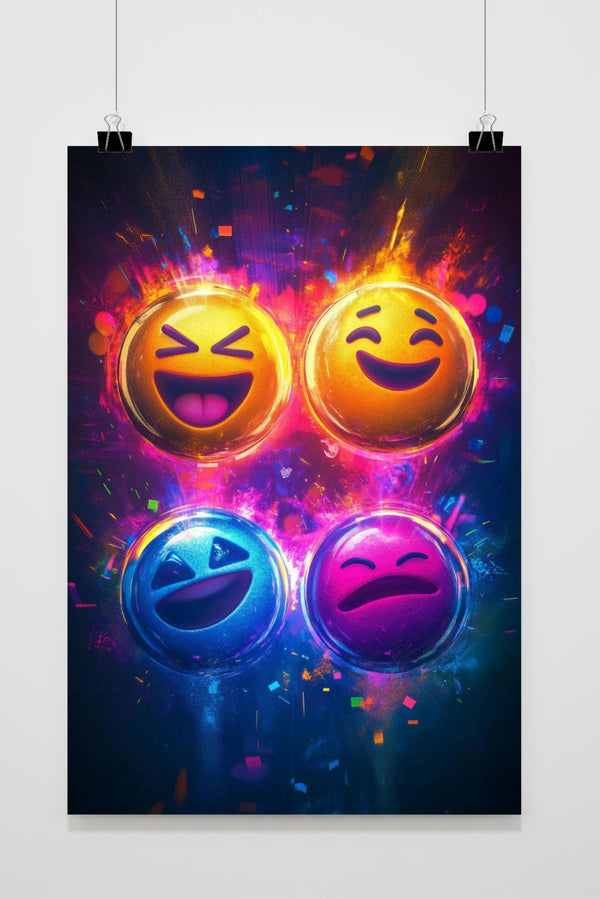 Neon Emoji's poster