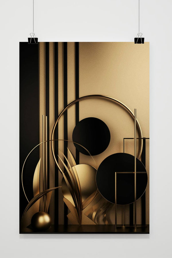 Cirkels Abstract Poster