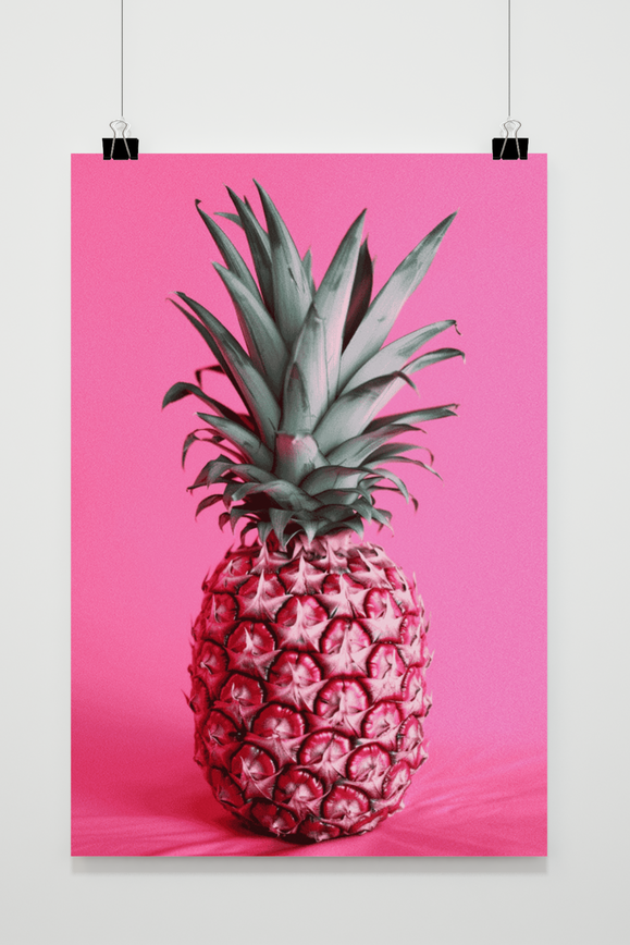 Póster Piña Rosa de 25 Artstreet