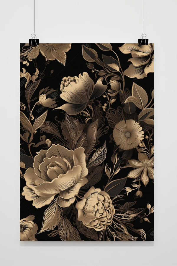 Bloemen poster
