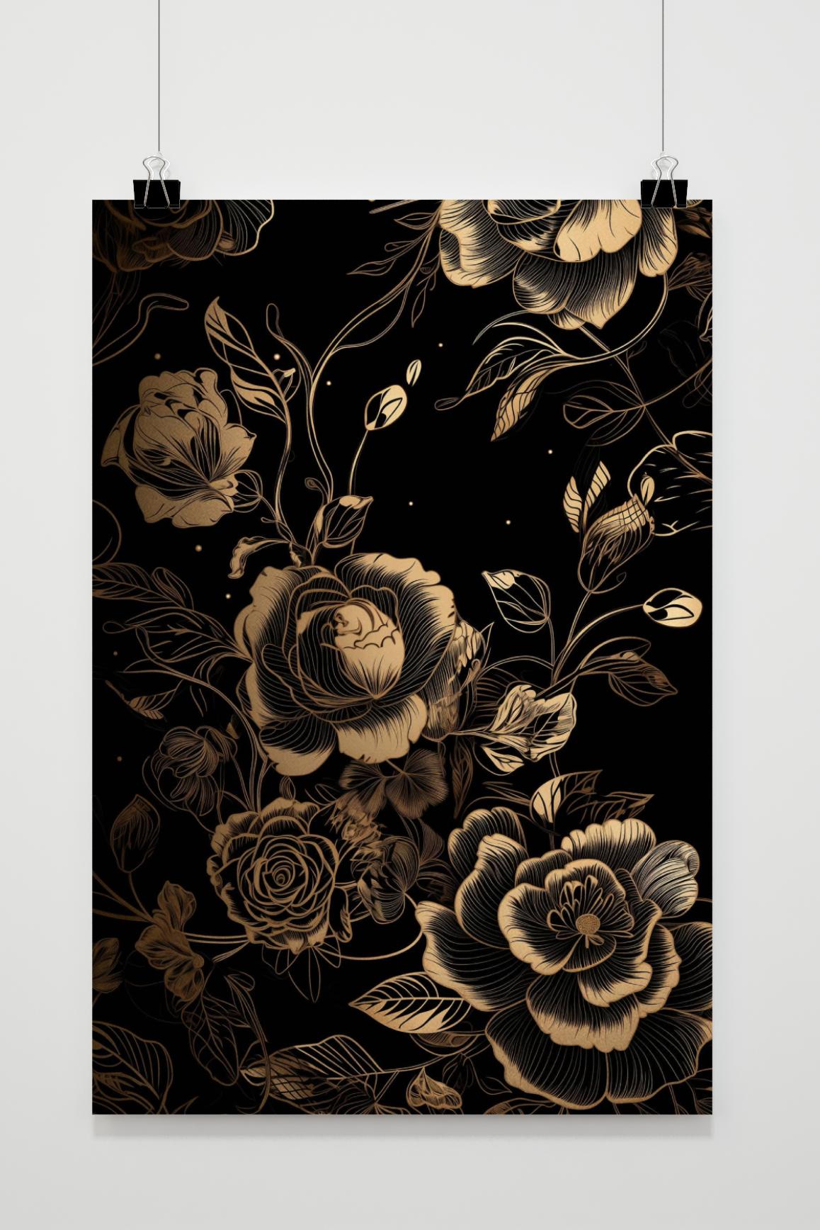 Affiche Fleurs de 25 Artstreet