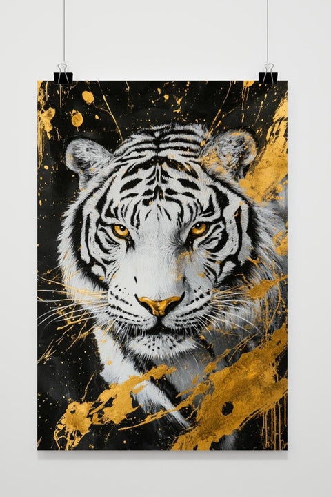 Affiche Portrait de Tigre